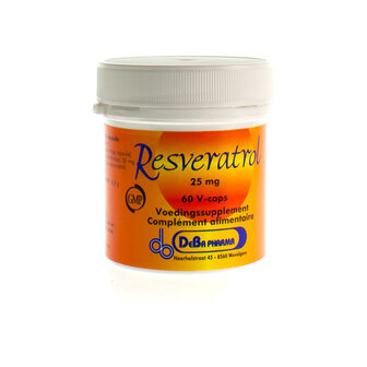 RESVERATROL CAPS 60X25MG DEBA