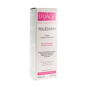 URIAGE TOLEDERM KALMERENDE CREME POMPFLES 50ML