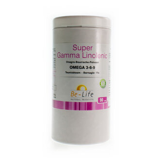 SUPER GAMMA LINOLENIC BE LIFE CAPS 90