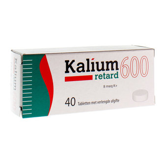 KALIUM RETARD 600 COMP 40X600MG