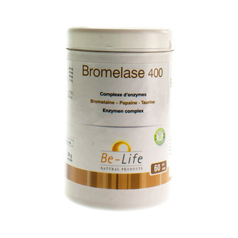 BROMELASE 400 ENZYMES BE LIFE NF POT GEL 60