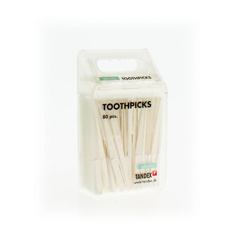 TANDEX TOOTHPICKS PLASTIC 80