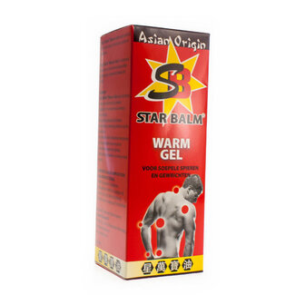 STAR BALM WARM GEL TUBE 100ML