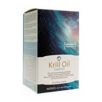 KRILL OIL SUPERIOR GELCAPS 120X500MG