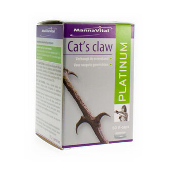 MANNAVITAL CATS CLAW PLATINUM V-CAPS 60