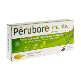 PERUBORE INHALATOR ESS OLIE CAPS 15