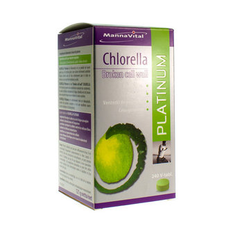 MANNAVITAL CHLORELLA PLATINUM V-TABL 240