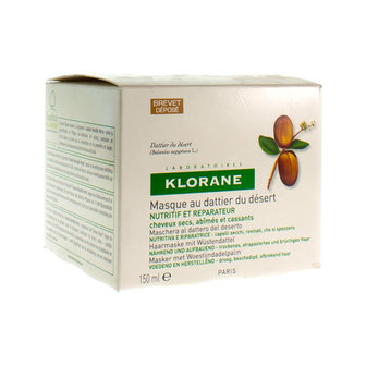 KLORANE MASKER DADELPALM POT 150ML