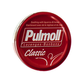 PULMOLL CLASSIC ZOETHOUT-HONING BONBONS 45G