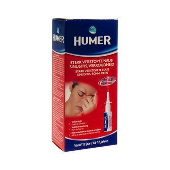 HUMER NEUSSPRAY ERG VERSTOPTE NEUS 15ML