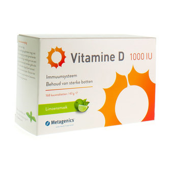 VITAMINE D 1000IU TABL 168 METAGENICS