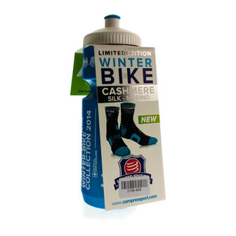 COMPRESSPORT WINTER SOCKS BIKE BL/OR T5