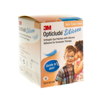 OPTICLUDE 3M SILICONE EYE PATCH SKIN TONE MINI 50