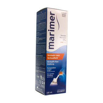 MARIMER HYPERTONISCH ZEEWATER SPRAY 100ML