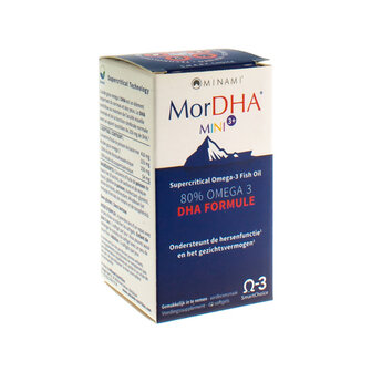 MOR DHA MINI POT SOFTGELS 60