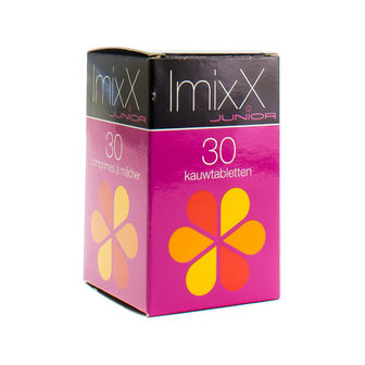 IMIXX JUNIOR FRAMBOOS KAUWTABL 30