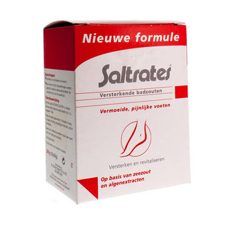 SALTRATES ZOUT ZEEWIER VERMOEIDE VOET ZAKJE 10X20G