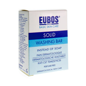 EUBOS COMPACT WASTABLET BLAUW Z/PARF 125G