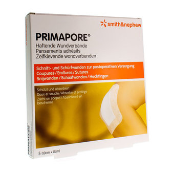 PRIMAPORE S&amp;N VERB POST-OP 10CMX 8CM 5