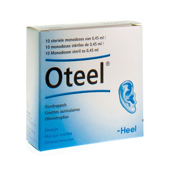 OTEEL OORDRUPPELS FIOL 10X0,45ML HEEL