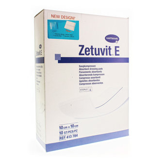 ZETUVIT E HARTM STER 10X10CM 10 4137841