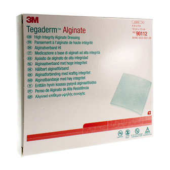 TEGADERM ALGINATE STERIL 10CMX10CM 10 90112