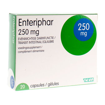 ENTERIPHAR CAPS 20X250MG