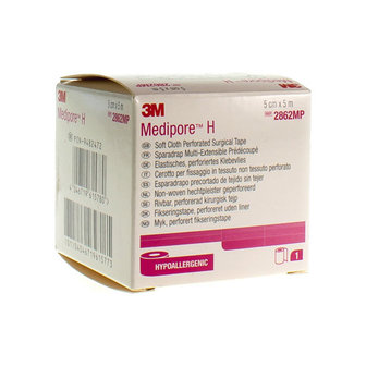 MEDIPORE H 3M PERFORATED 5CMX5M ROL 1 2862P-S