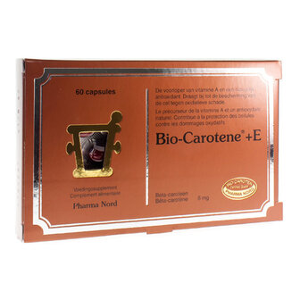 BIO-CAROTENE + E CAPS 60