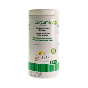 CURCUMA 2400 + PIPERINE BE LIFE POT CAPS 90