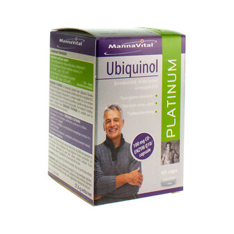 MANNAVITAL UBIQUINOL PLATINUM CAPS 60