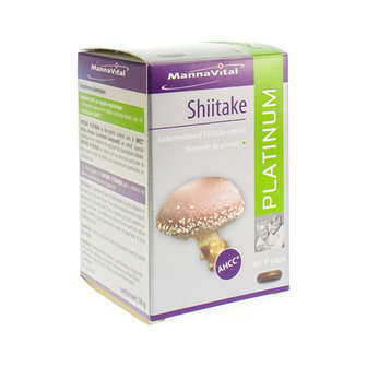 MANNAVITAL SHIITAKE PLATINUM V-CAPS 60