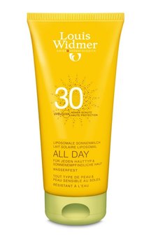 WIDMER SUN ALL DAY SPF30 ZONDER PARFUM TUBE 100ML