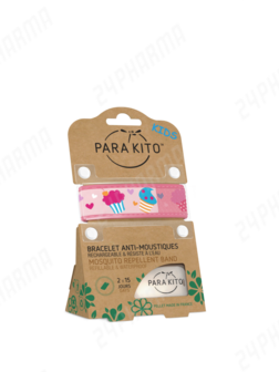 PARAKITO WRISTBAND KIDS CUPCAKES 1 ARMBAND + 2 VULLINGEN