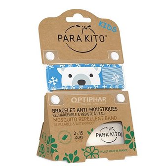 PARAKITO WRISTBAND KIDS POLAR BEAR 1 ARMBAND + 2 VULLINGEN