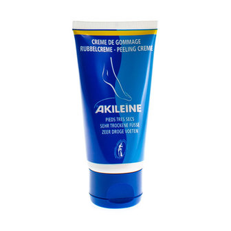 AKILEINE BLAUW VOETCREME PEELING TUBE 75ML 102050