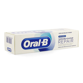 ORAL B TANDPASTA GUM &amp; ENAMEL REPAIR ORIGINAL 75ML