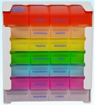 FISAMED MEDI ORGANIZER COLOR XL PILLENDOOS OTC SOL