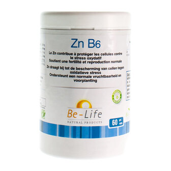 ZN-B6 MINERALS BE LIFE NF GEL 60