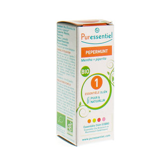 PURESSENTIEL EXPERT PEPERMUNT BIO ESS OLIE 10ML