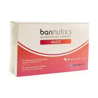 BARINUTRICS MULTI CAPS 60 23328 METAGENICS