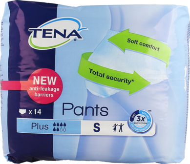 TENA PANTS PLUS SMALL 14