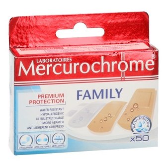 MERCUROCHROME PLEISTER FAMILY 50