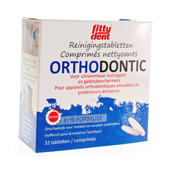 FITTYDENT ORTHODONTIC REINIGING BRUISTABL 32