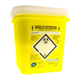 SHARPSAFE NAALDCONTAINER 4L 4100