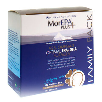 MOREPA PLUS FAMILY PACK SOFTGELS 120