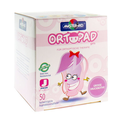 ORTOPAD JUNIOR FOR GIRLS OOGPLEISTER 50 73221