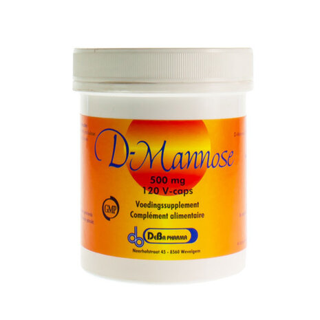 D-MANNOSE 500MG V-CAPS 120 DEBA