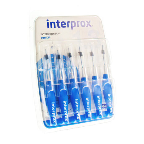 INTERPROX PREMIUM CONICAL BLAUW 3,5-6MM 31189