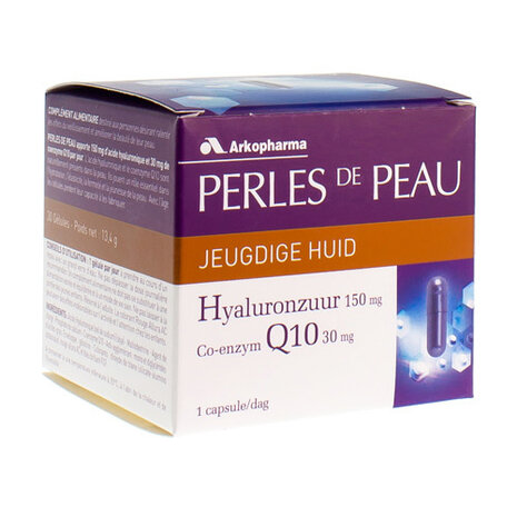 PERLES DE PEAU HYALURONAUUR + COENZYME Q10 CAPS 30